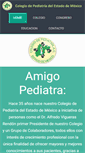 Mobile Screenshot of colegiodepediatriadelestadodemexico.com